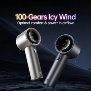 Handheld Fan Pro 1/Pro 1S Portable 100 Level Speed Adjustable Metal Body Digital Display