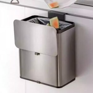 Kitchen Garbage Bin Home Kitchen 2025 New Model with Lid Wall-Mounted Specialized No-Bending Required