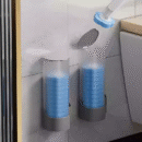 Disposable toilet brush set for home use, replaceable toilet brushes, cleaning brush heads with no dead corners, sterile delivery.