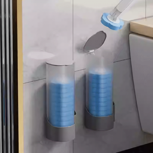 Disposable toilet brush set for home use, replaceable toilet brushes, cleaning brush heads with no dead corners, sterile delivery. - Image 4